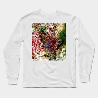 Orange Ball Corallimorph Anemone Long Sleeve T-Shirt